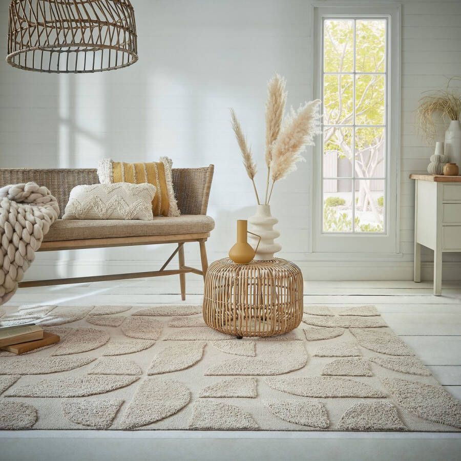 Flr Flycarpets Ada Arch Modern Geometrisch Laagpolig Vloerkleed Naturel 200x290 cm