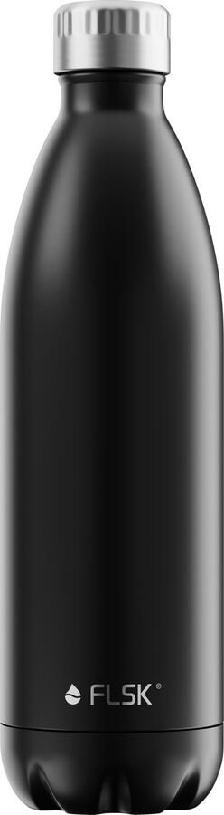 FLSK Drinkfles To Go 1L Zwart