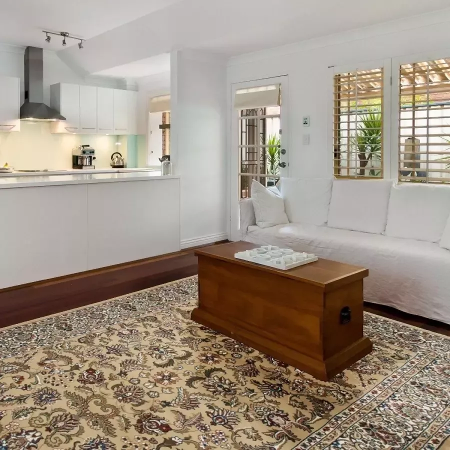 Flycarpets Ahlat Klassiek Oosters Motief Vloerkleed 160x230cm Beige