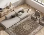 Flycarpets Klassiek Beige Vloerkleed Alcon Oosters motief Perzisch Tapijt Woonkamer 200x290 cm - Thumbnail 2