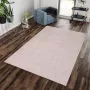 Flycarpets Blake Beige Vloerkleed Hoogpolig Tapijt Zacht Wasbaar op 30°C 140x200 cm Woonkamer - Thumbnail 1