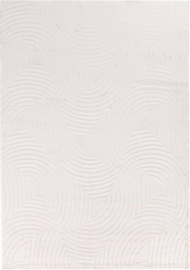 Flycarpets Cara Modern Japandi Duna Vloerkleed Creme 240x340 cm