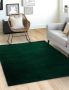 Flycarpets Comfy Vicenza Hoogpolig Zacht Vloerkleed Groen 200x290 cm - Thumbnail 2