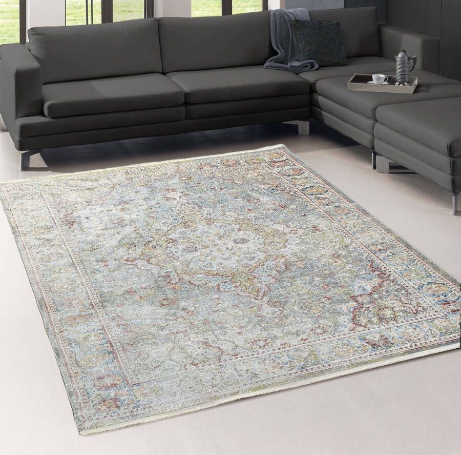 FlyCarpets Edna Vintage Multi Vloerkleed Klassiek