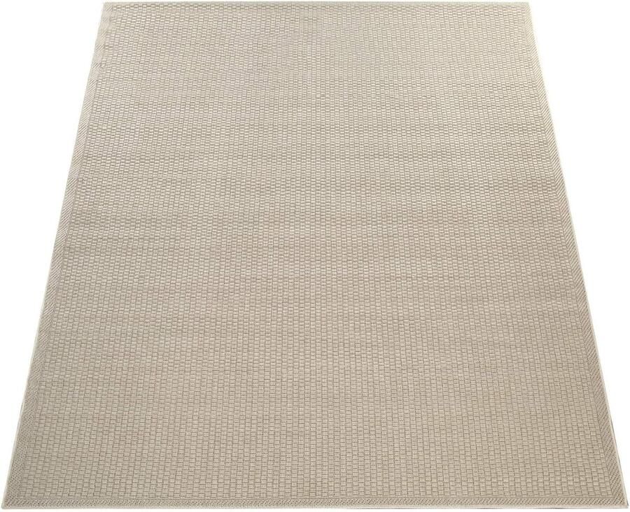 Flycarpets Binnen & Buitenkleed Timiso Effen Uni Beige
