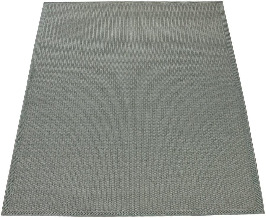 Flycarpets Binnen & Buitenkleed Timiso Effen Uni Groen