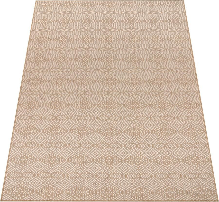 Flycarpets Binnen & Buitenkleed Vloerkleed Illica Beige