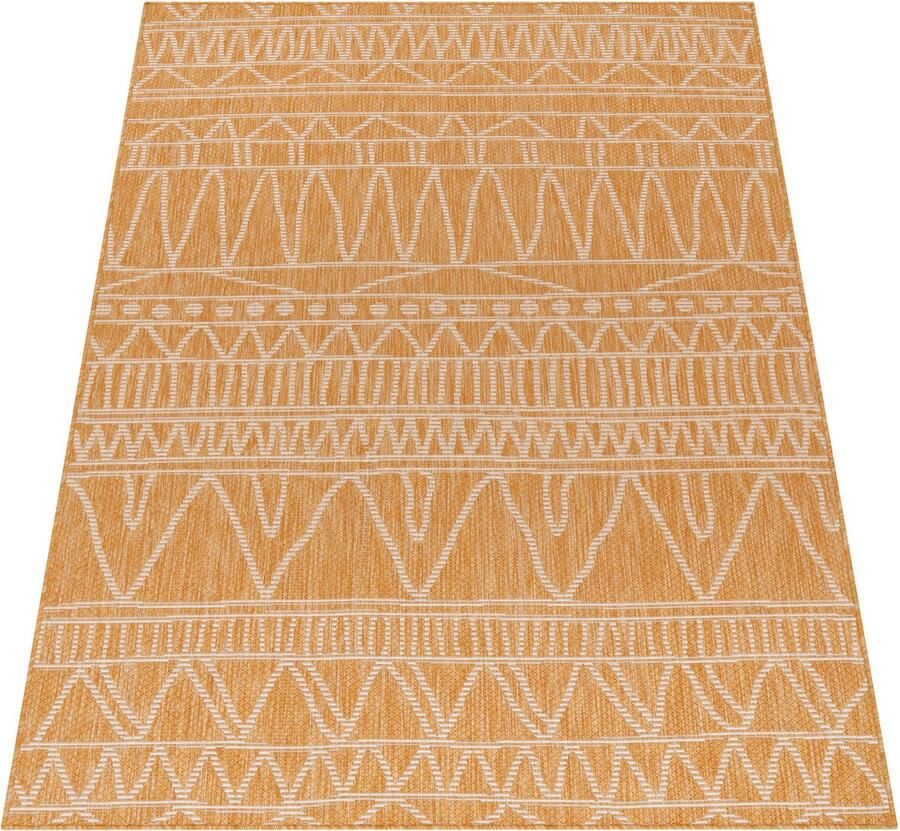 Flycarpets Binnen & Buitenkleed Vloerkleed Illica Geel