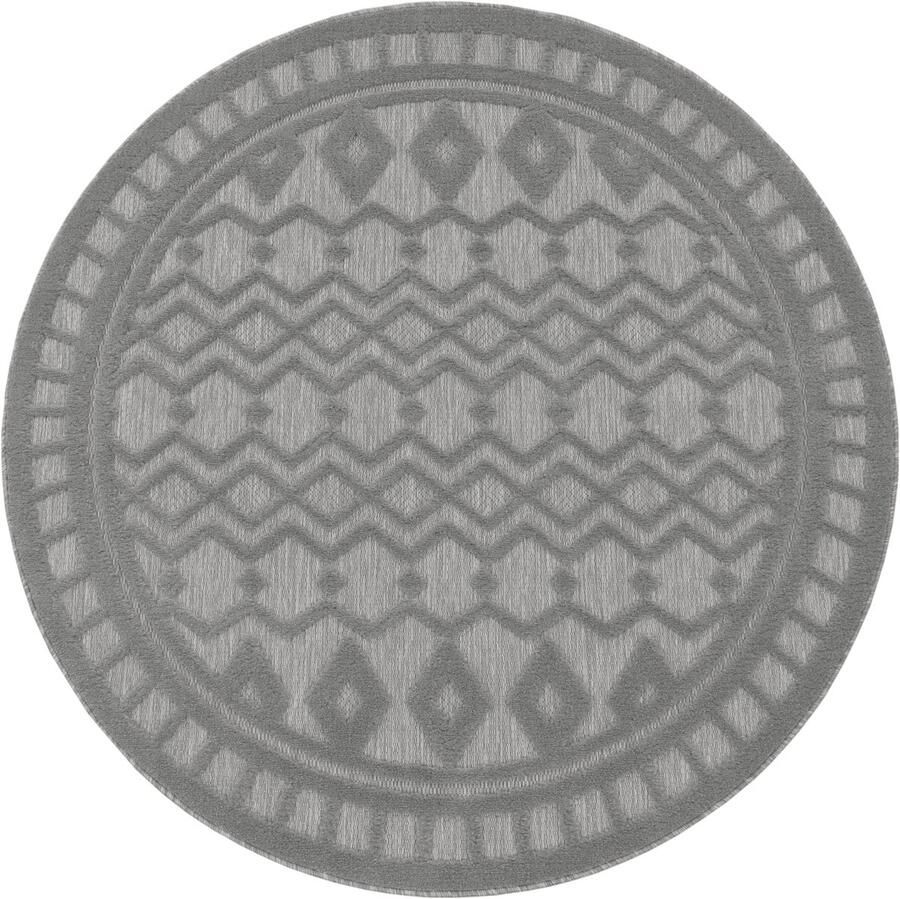 Flycarpets Binnen & Buitenkleed Vloerkleed Livotta Amy Grijs