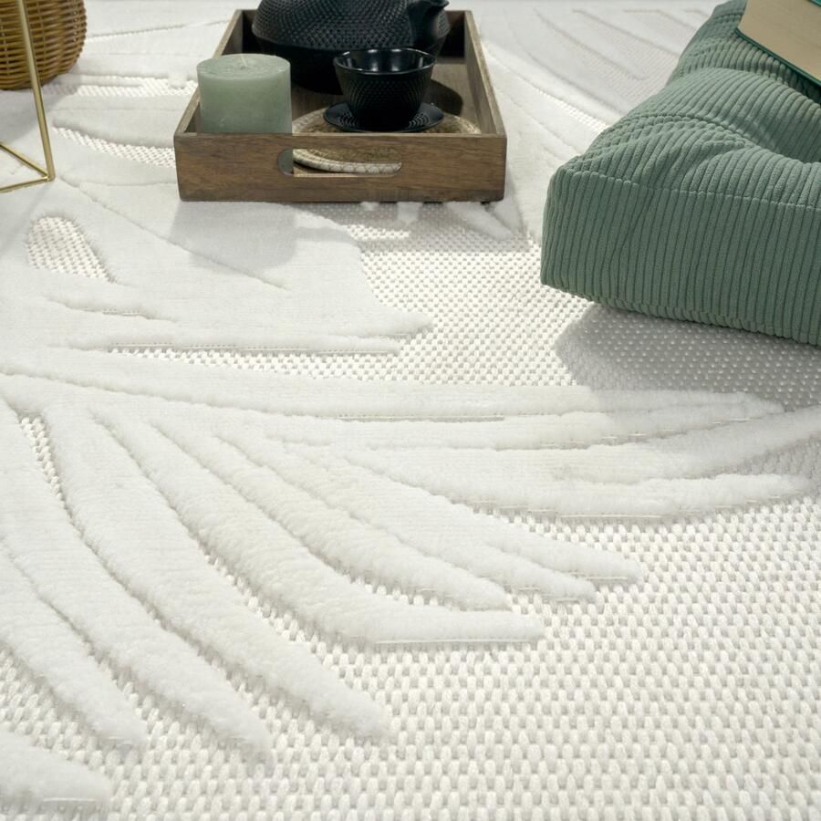 Flycarpets Binnen & Buitenkleed Vloerkleed Livotta Creme