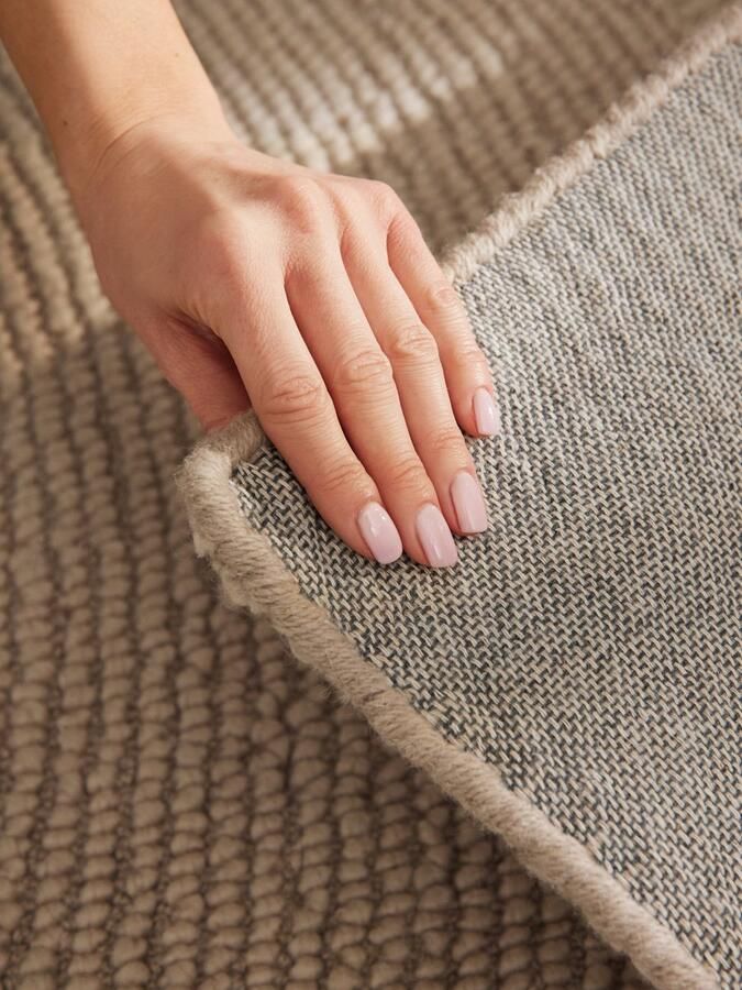 Flycarpets Calmio Wollen Loper Beige Laagpolig Japandi Scandinavisch 80x300 cm - Foto 2