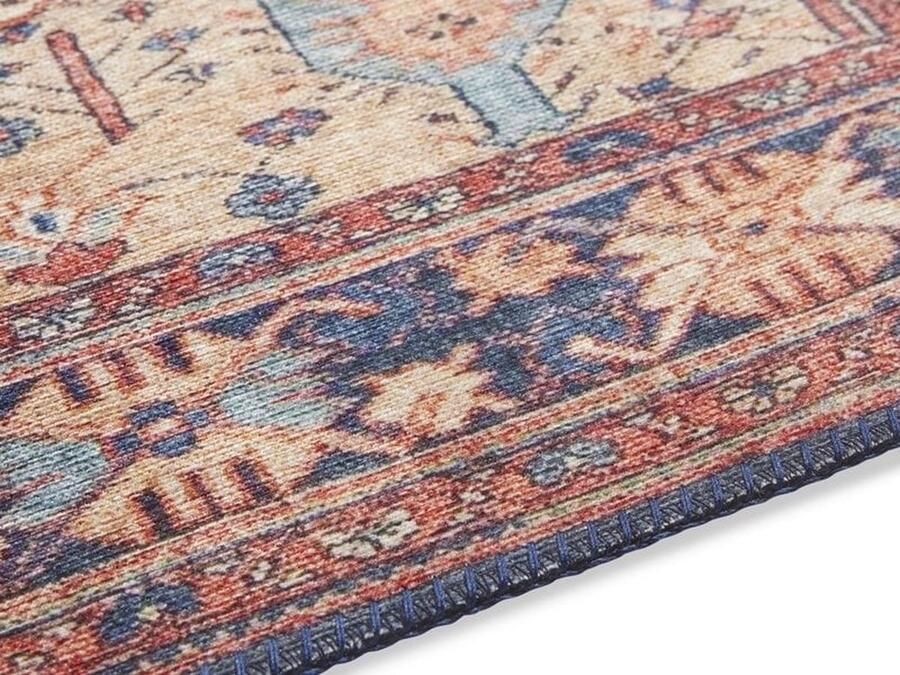 Flycarpets Elle Decoration Vintage Vloerkleed Afgan Kelim Klassiek Rood 160x230 cm