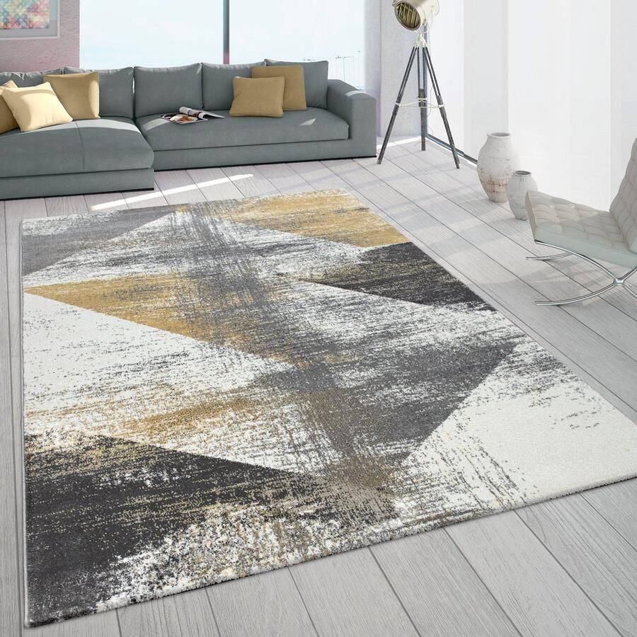 Flycarpets Laagpolig Meriza Vloerkleed Geel
