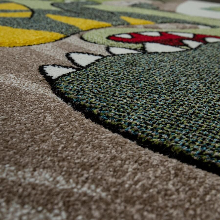 Flycarpets Laagpolig Vloerkleed Diamesa Modern Groen