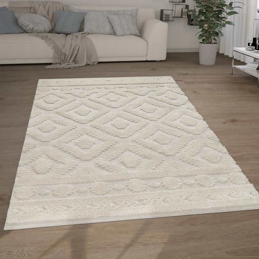 Flycarpets Laagpolig Vloerkleed Gen Scandi Creme