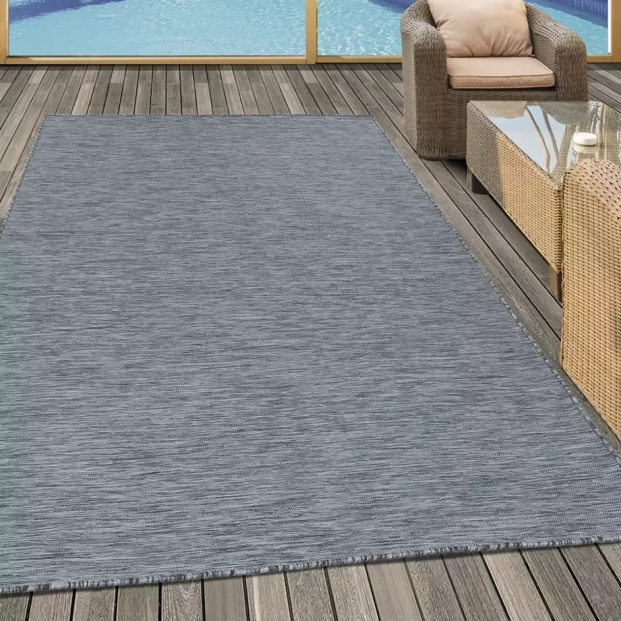 flycarpets JACE BUITENKLEED ANTRACIET VLOERKLEED INDOOR & OUTDOOR