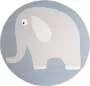 Flycarpets KIDS KINDERKAMER BLAUW VLOERKLEED OLIFANT - Thumbnail 2