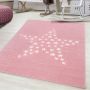 Flycarpets KIDS KINDERKAMER ROZE VLOERKLEED Schildpad - Thumbnail 1