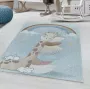 Flycarpets KIDS REPUBLIC KINDERKAMER BLAUW VLOERKLEED EXOTIC GIRAFFE - Thumbnail 1