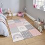 Flycarpets Kids Vloerkleed Kinderkamer Regenboog Roze 120x170 cm - Thumbnail 2