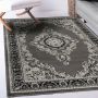 Flycarpets Klassiek Grijs Zwart Vloerkleed Skazar Oosters motief Perzisch Tapijt 80x150 cm - Thumbnail 2