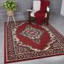 Flycarpets Klassiek Rood Vloerkleed Skazar Oosters motief Perzisch Tapijt 200x290cm Woonkamer - Thumbnail 1