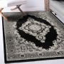 Flycarpets Klassiek Zwart Grijs Vloerkleed Skazar Oosters motief Perzisch Tapijt 240x340 cm - Thumbnail 2