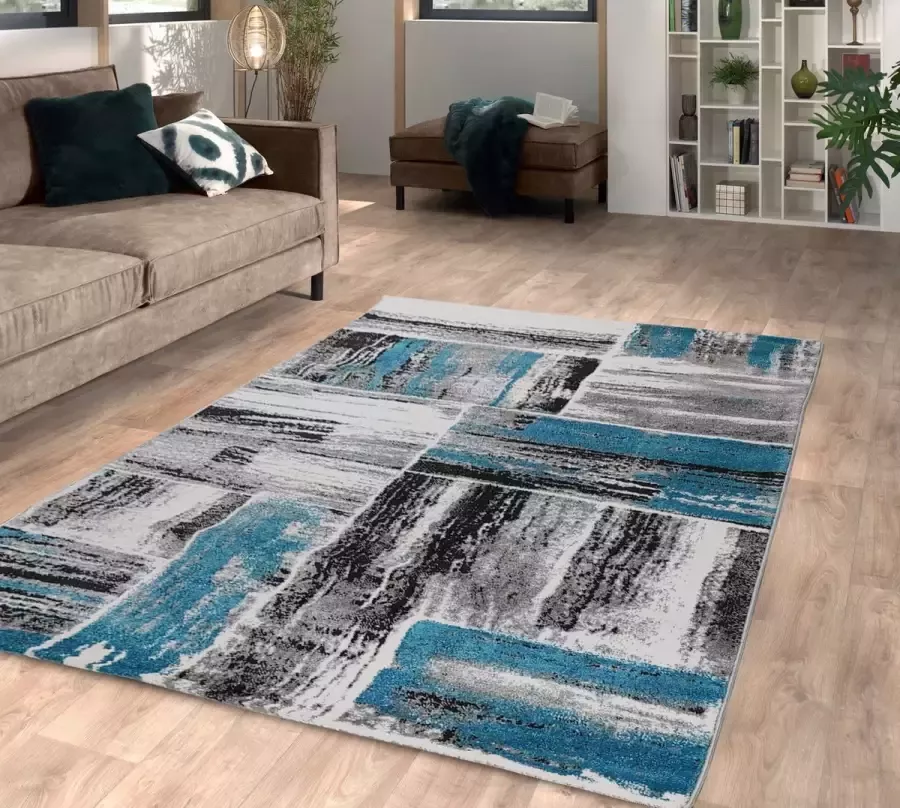 Flycarpets Lima Vloerkleed 120x170 cm Turquoise