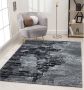 Flycarpets Maratta Vloerkleed 120x170cm Tegel design Grijs - Thumbnail 1