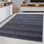 Flycarpets Marlon Vloerkleed Effen Gestreept Grijs Laagpolig 200x290 cm - Thumbnail 1