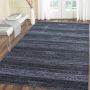 Flycarpets Marlon Vloerkleed Effen Gestreept Grijs Laagpolig 200x290 cm - Thumbnail 2