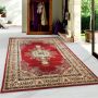 Flycarpets Marrakesh Klassiek Vloerkleed 80x150cm Rood - Thumbnail 1