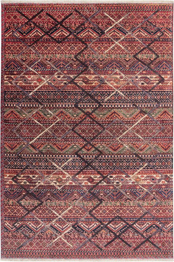 flycarpets Nysa Vintage Binnen & Buiten Wasbaar Vloerkleed Multi 115x170 cm