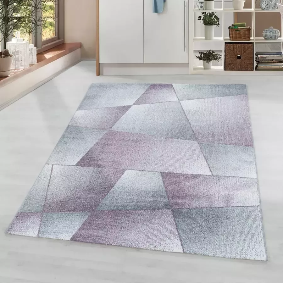 flycarpets SARA MODERN GRIJS PAARS VLOERKLEED