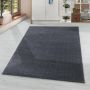 Flycarpets Sara Modern Grijs Vloerkleed Effen Laagpolig Tapijt Voor binnen -140x200 cm - Thumbnail 2