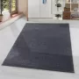 Flycarpets Sara Modern Grijs Vloerkleed Effen Laagpolig Tapijt Voor binnen -140x200 cm - Thumbnail 1