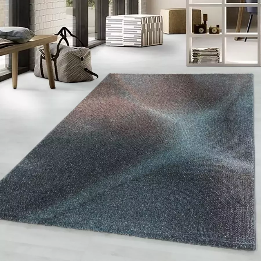 flycarpets SILAS MODERN BLAUW MULTI VLOERKLEED