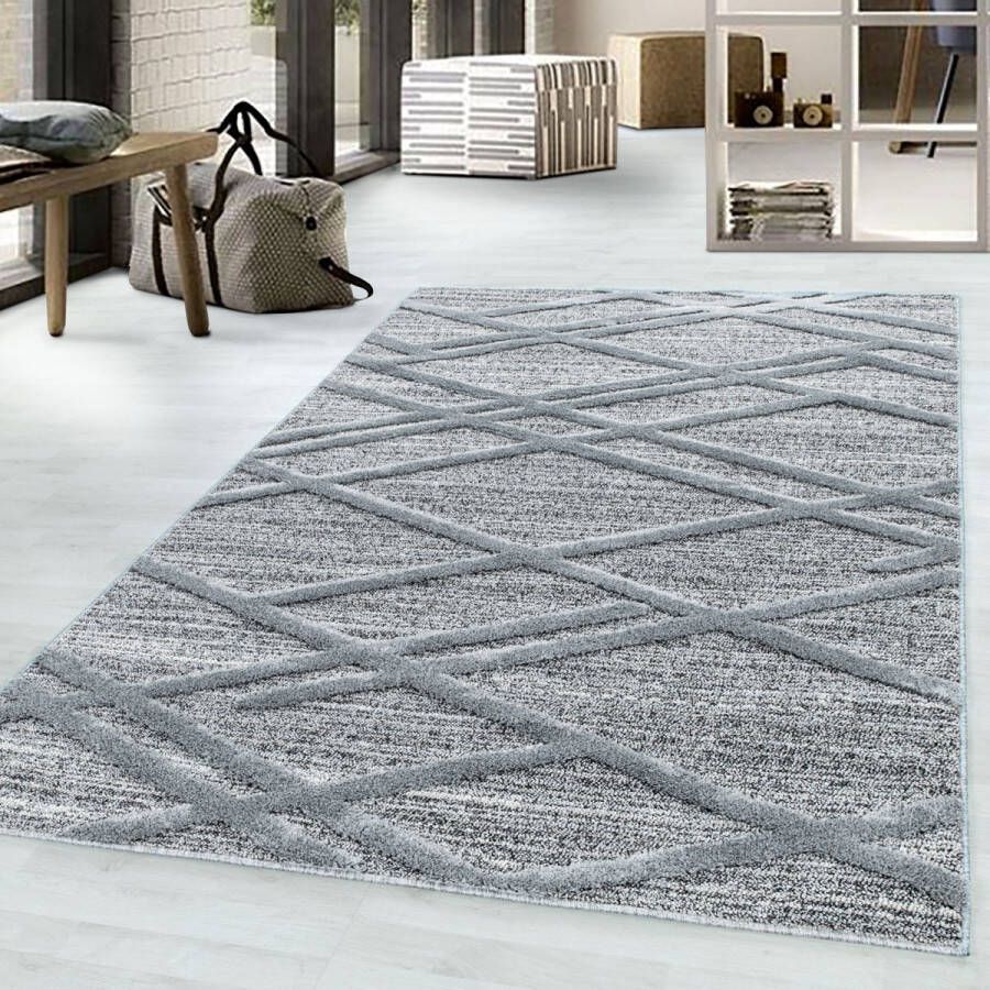 flycarpets SOFIA MODERN GRIJS VLOERKLEED