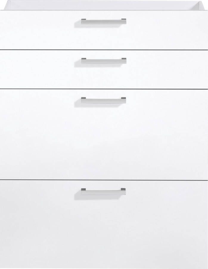 FMD 2 lades en 2 deuren Gabi hoogglans wit - Foto 4