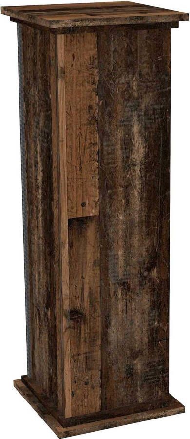 LuxeLivin' Accenttafel met deur 88 5 cm old style donkerkleurig - Foto 6