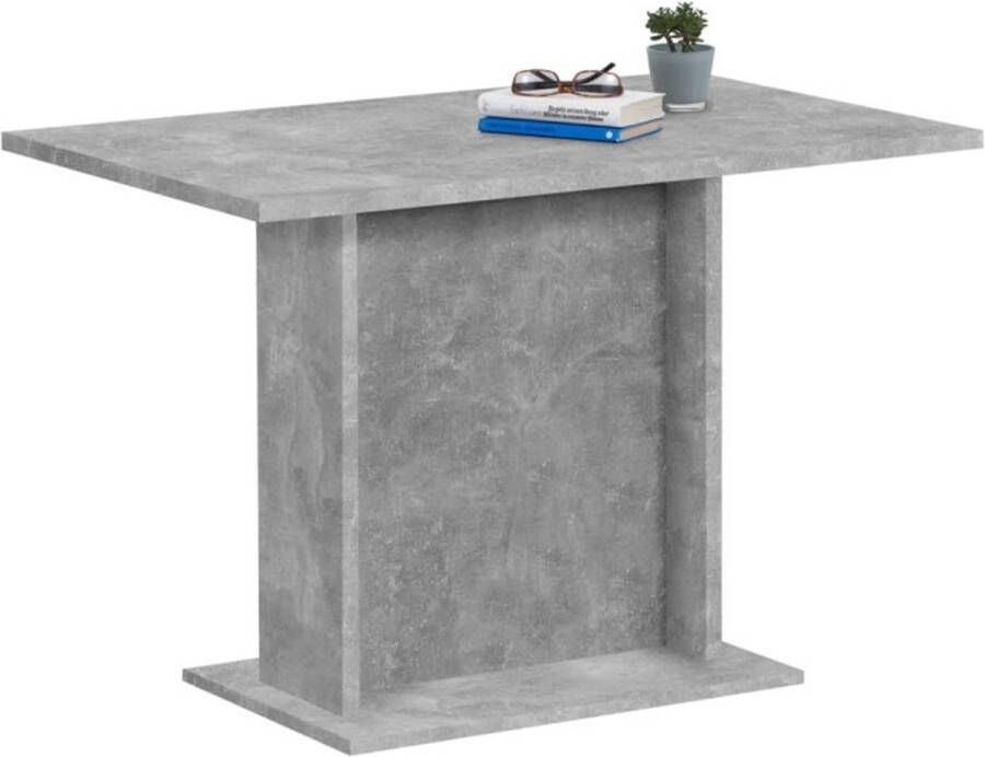 Leen Bakker Eetkamertafel Bandol betongrijs 110x77 5x70 cm - Foto 2