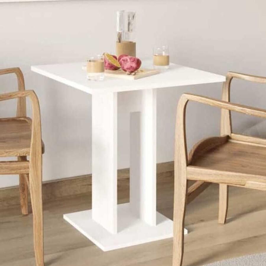 LuxeLivin' Eettafel Brandon 70x70 wit