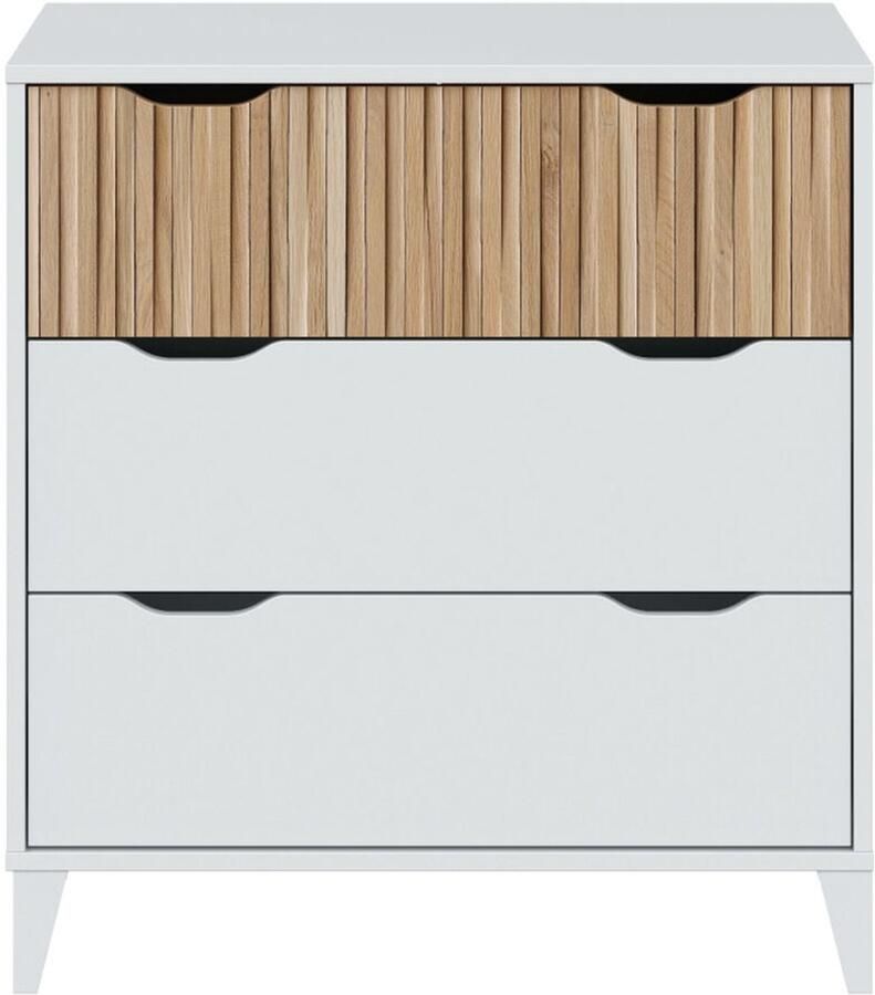 Forés Ladenkast Wit Natuurlijk 70 5 X 40 X 76 CM