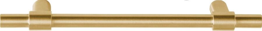 Formani meubelgreep as=128mm lengte=178mm ONE messing mat goud PVD