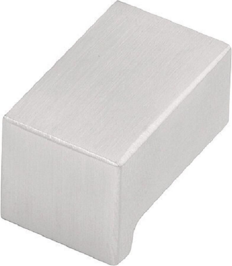 Formani meubelknop 16x16mm SQUARE inox mat