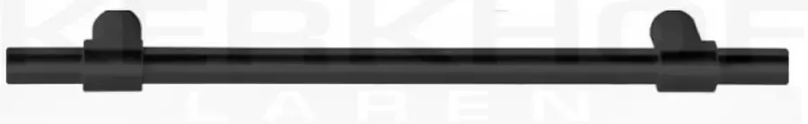 Formani PB195 128 meubelgreep 128mm hoh mat zwart