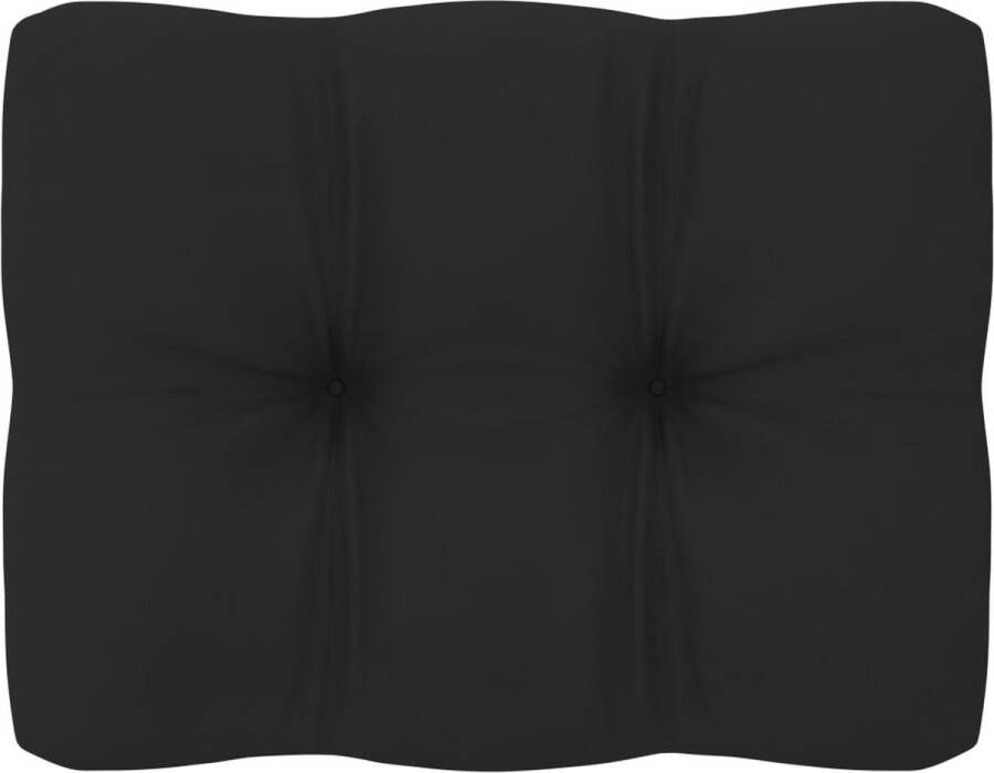 ForYou Prolenta Premium Bankkussen pallet 50x40x10 cm zwart