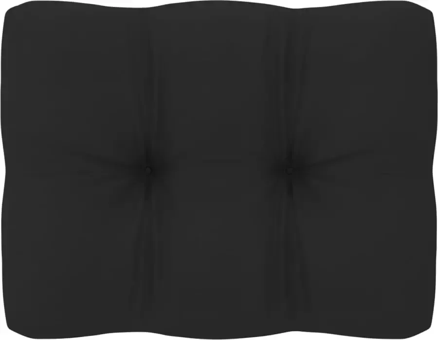 ForYou Prolenta Premium Bankkussen pallet 50x40x10 cm zwart