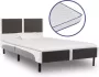 ForYou Prolenta Premium Bed met traagschuim matras kunstleer 90x200 cm - Thumbnail 2
