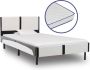 ForYou Prolenta Premium Bed met traagschuim matras kunstleer 90x200 cm - Thumbnail 1